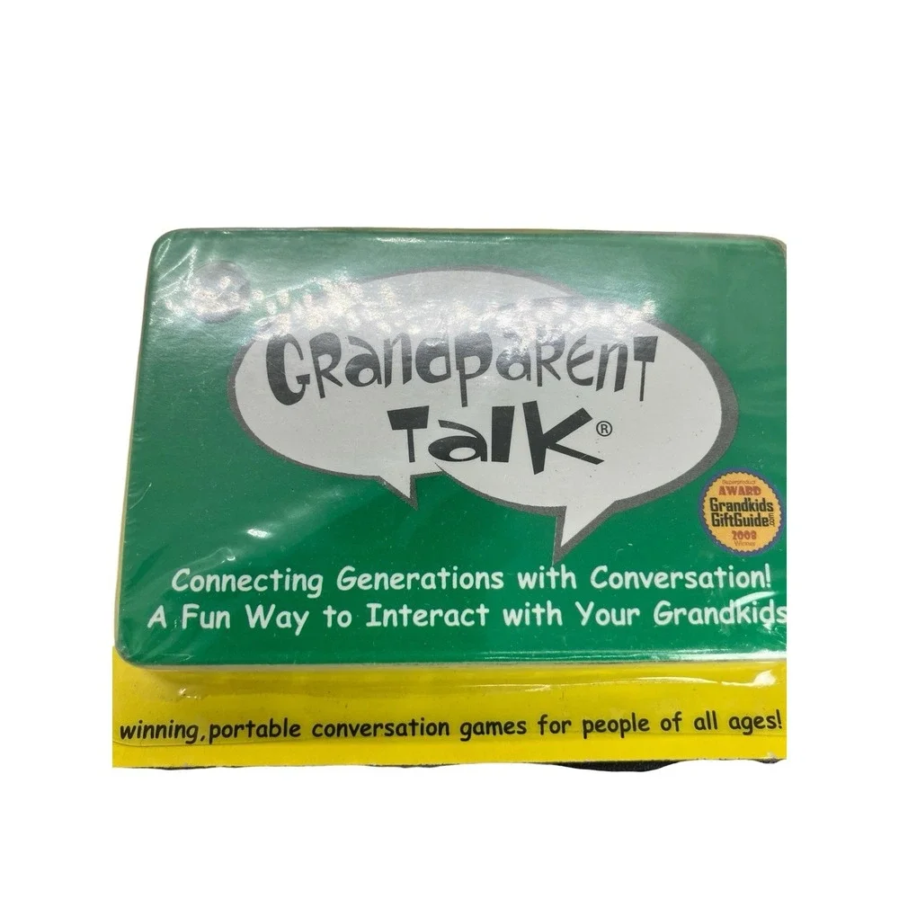 Continuum Games Grandparent Talk Award Winning 100 Conversation Questions New‎